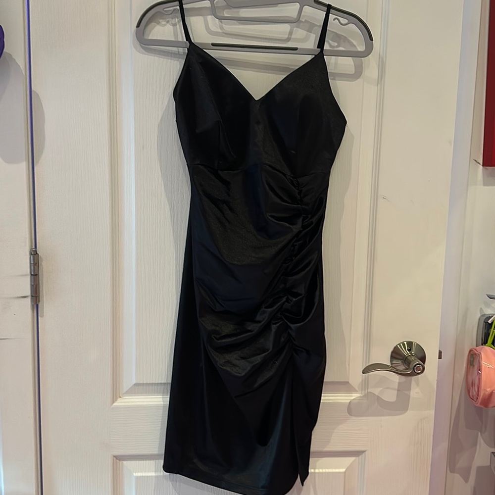 Guess black bodycon dress